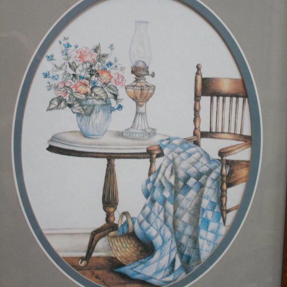 Vintage print matted & Framed - Picture 2 of 6